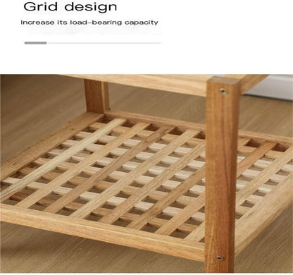 Luxury Double Layer Nightstand