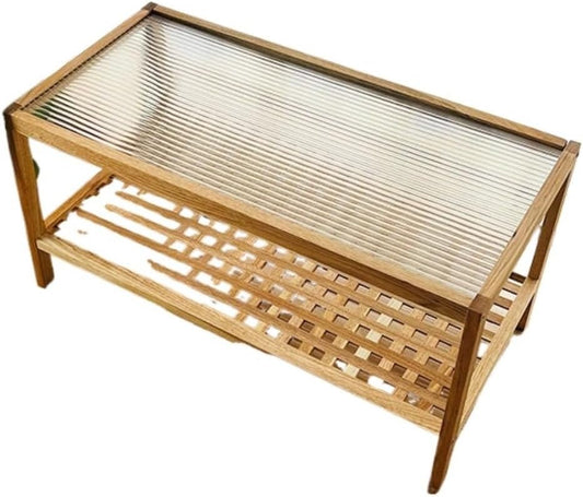 Luxury Double Layer Nightstand