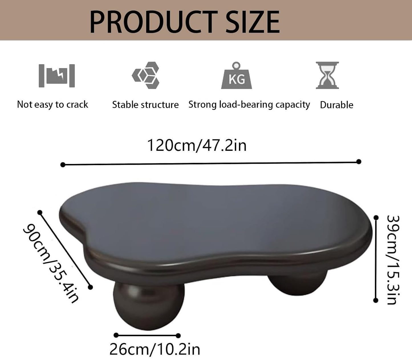 Modern Irregular Coffee Table