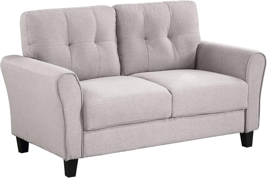 Modern Upholstered Loveseat Sofa