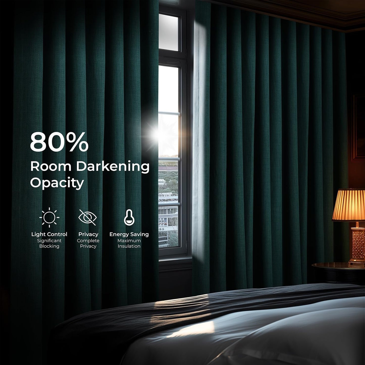 Modern Light Filtering Window Curtains