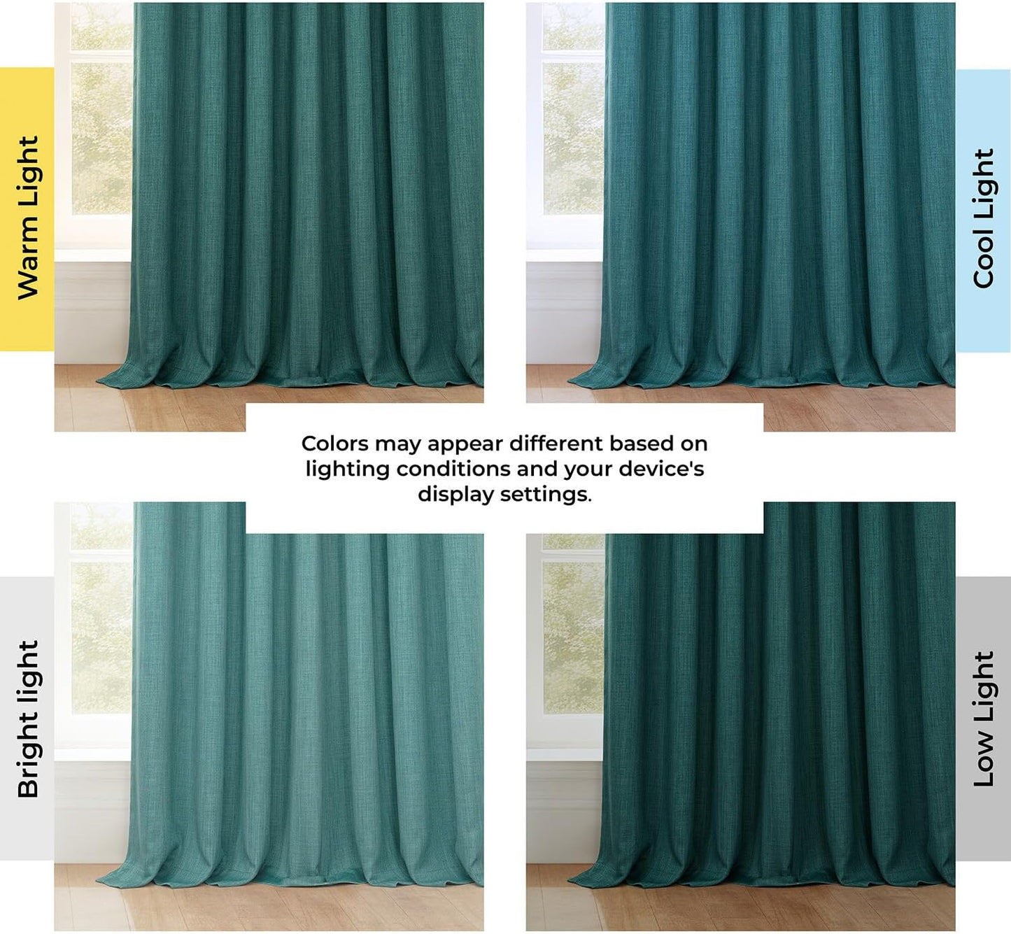 Modern Light Filtering Window Curtains
