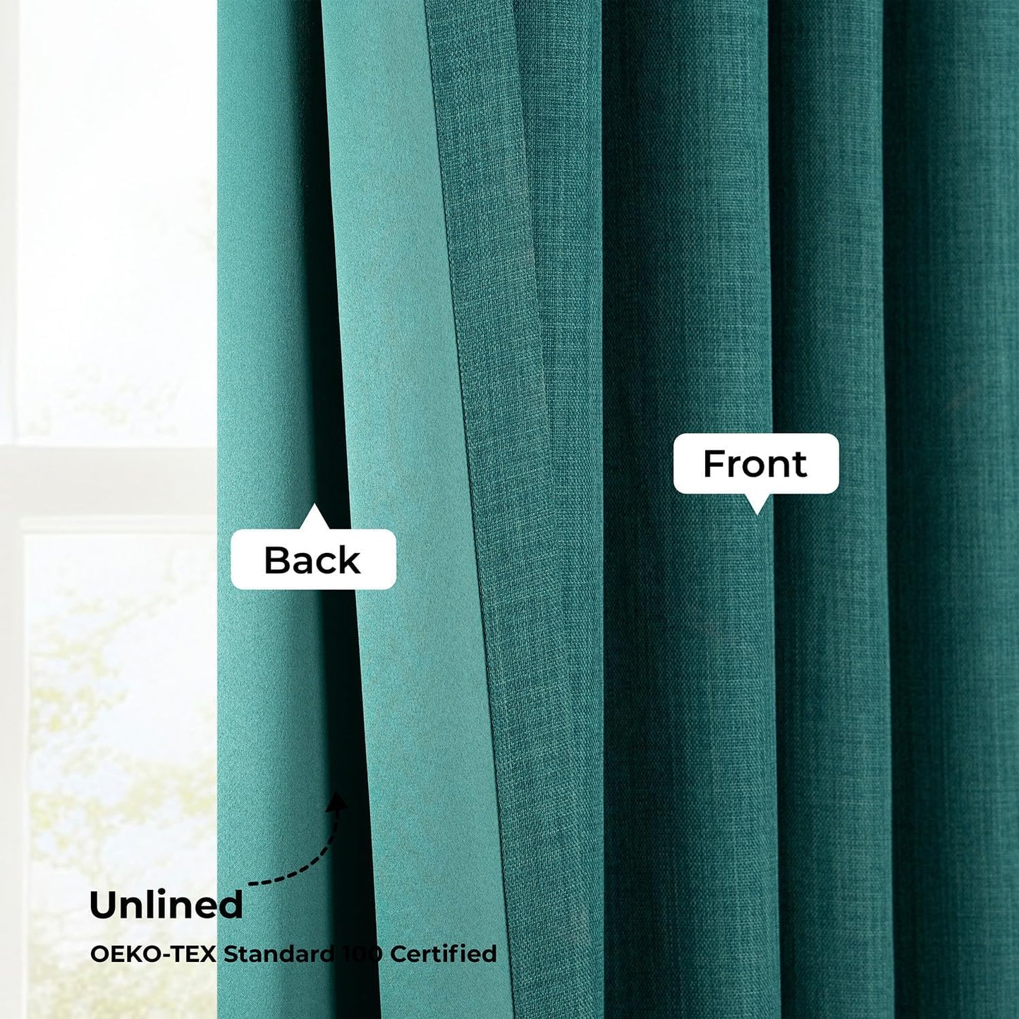 Modern Light Filtering Window Curtains