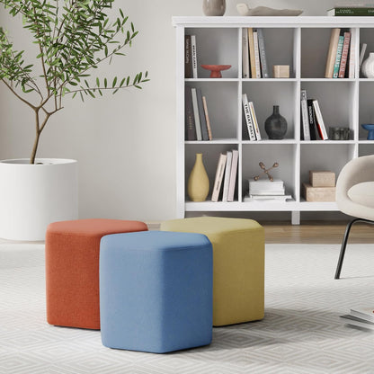 Wedgewood Upholstered Footstool Ottoman