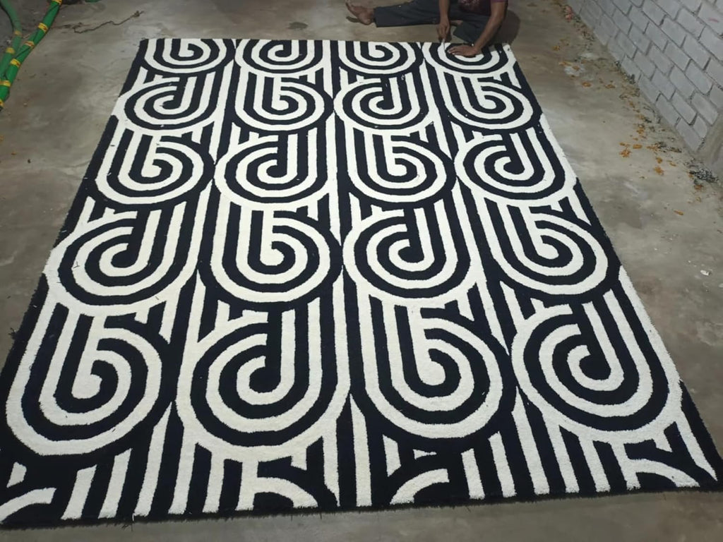 Geometric Handmade Oriental Area Rug