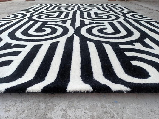Geometric Handmade Oriental Area Rug