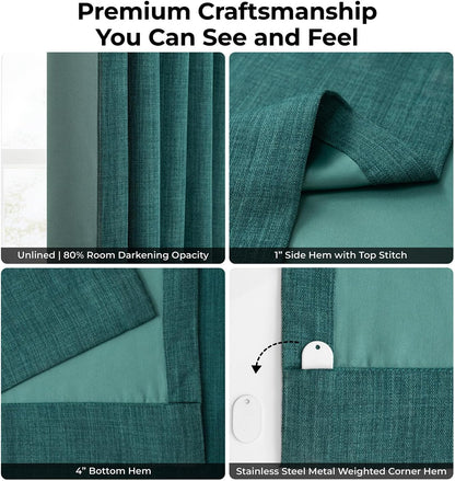 Modern Light Filtering Window Curtains