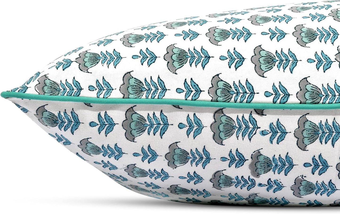 Aquamarine Farmhouse Decorative Cushion Pillow