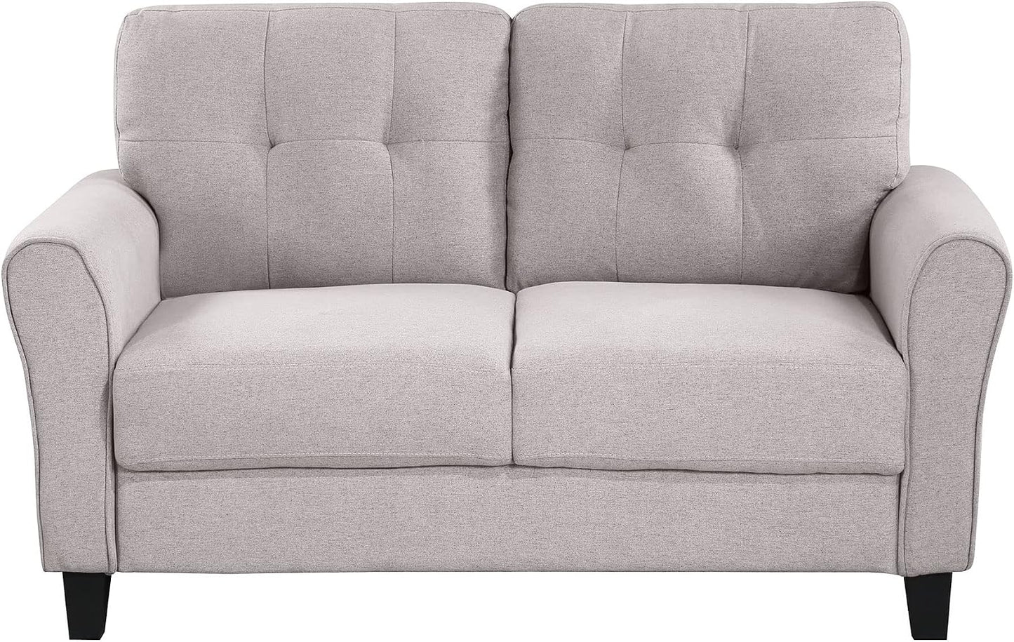 Modern Upholstered Loveseat Sofa