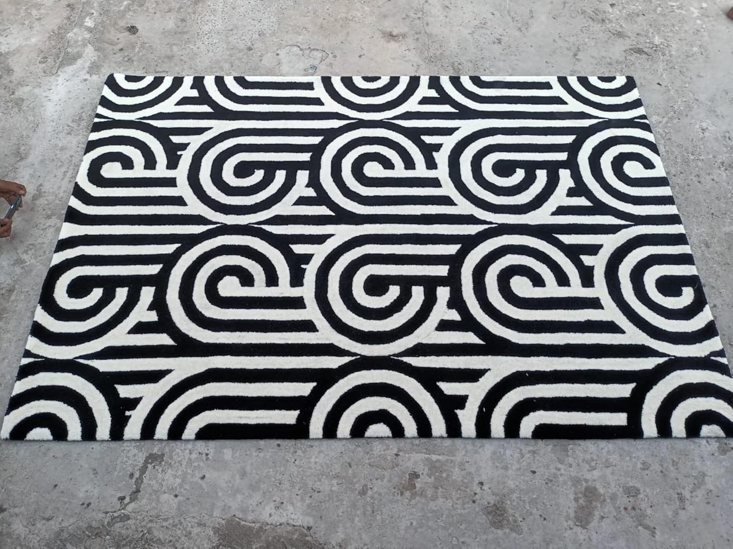Geometric Handmade Oriental Area Rug