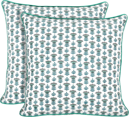 Aquamarine Farmhouse Decorative Cushion Pillow