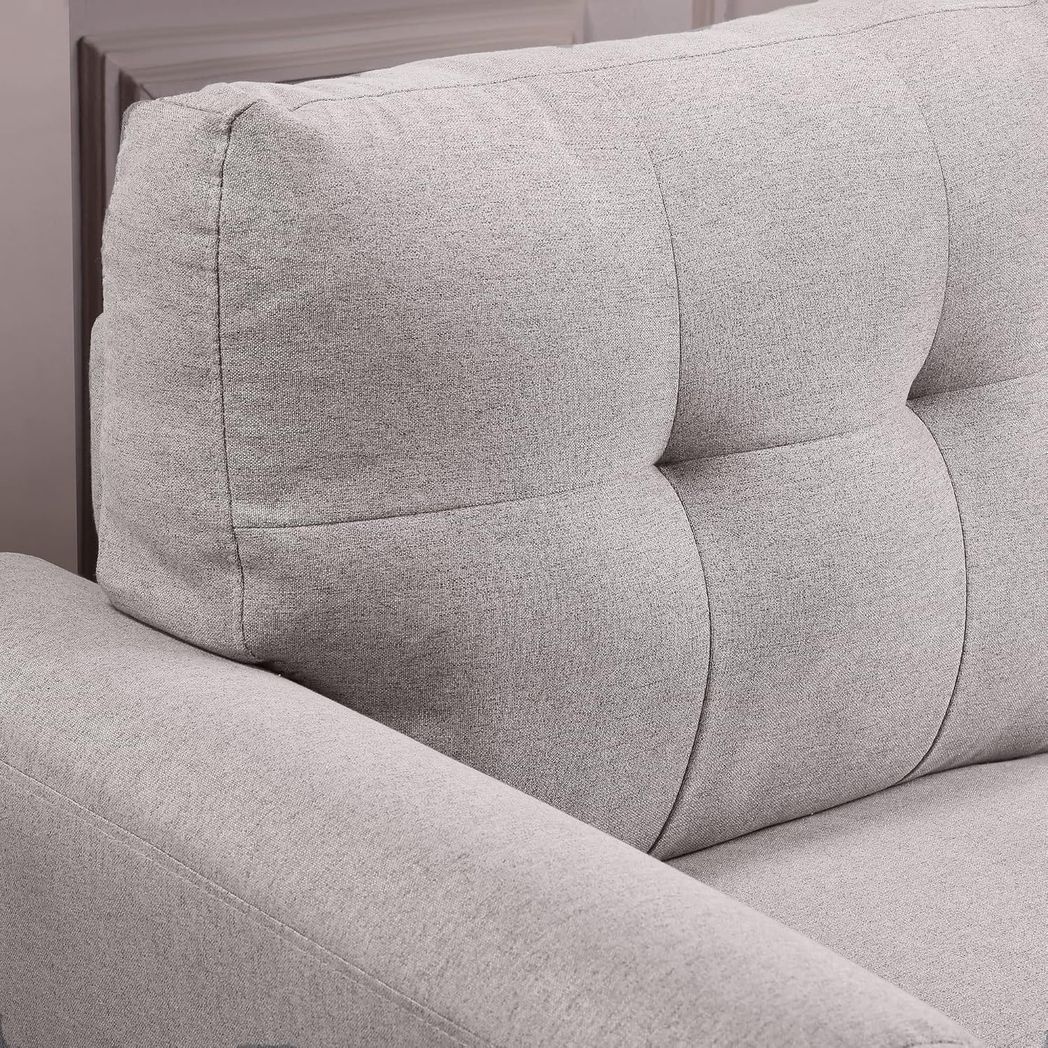Modern Upholstered Loveseat Sofa