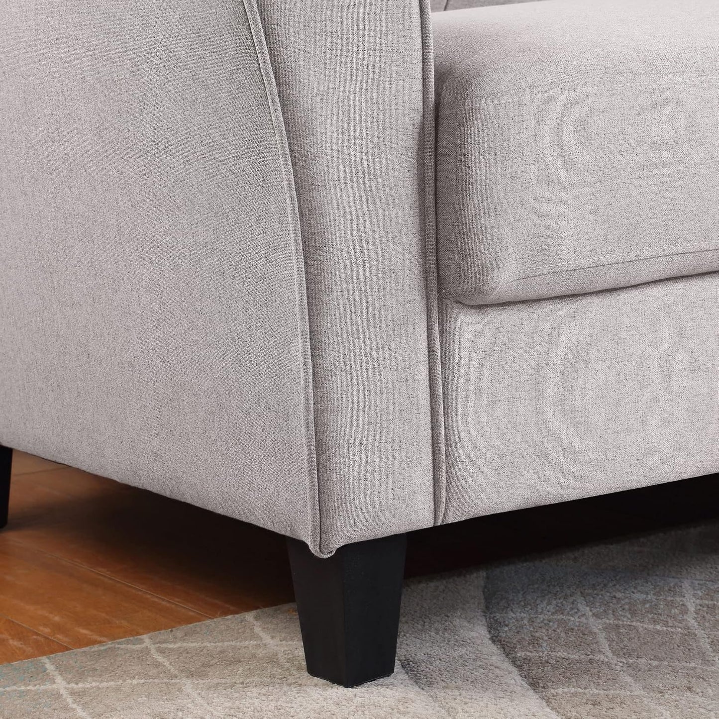 Modern Upholstered Loveseat Sofa