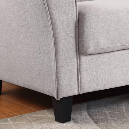 Modern Upholstered Loveseat Sofa