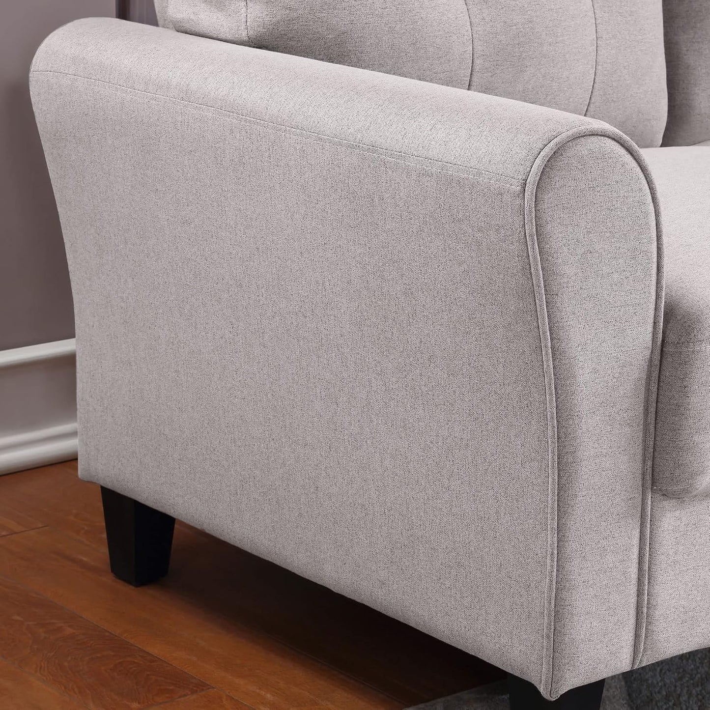 Modern Upholstered Loveseat Sofa