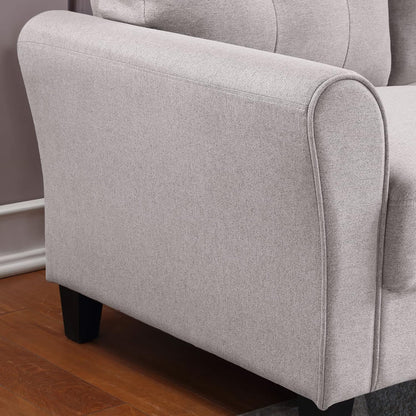 Modern Upholstered Loveseat Sofa