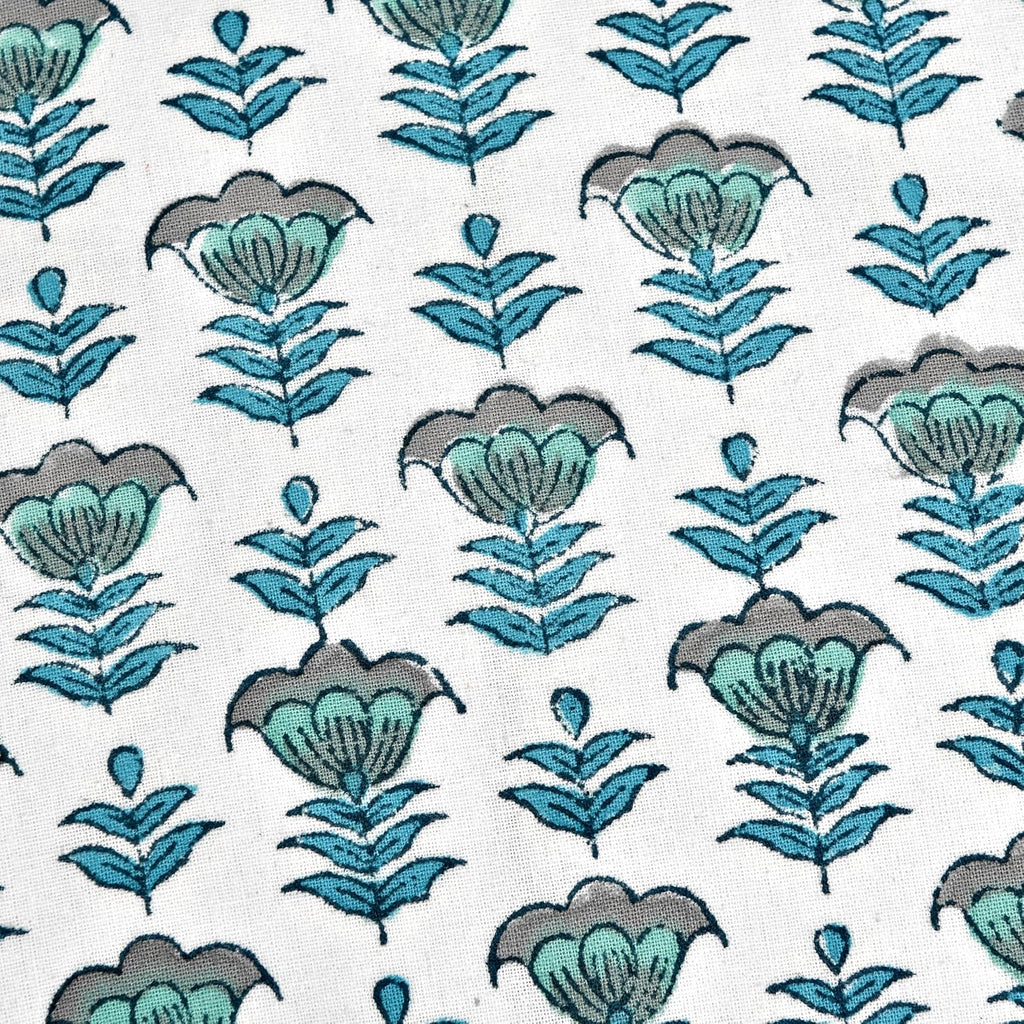Aquamarine Farmhouse Decorative Cushion Pillow