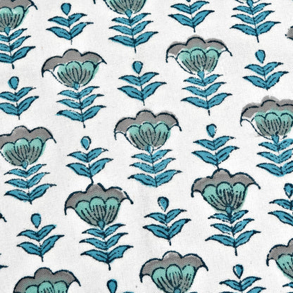 Aquamarine Farmhouse Decorative Cushion Pillow
